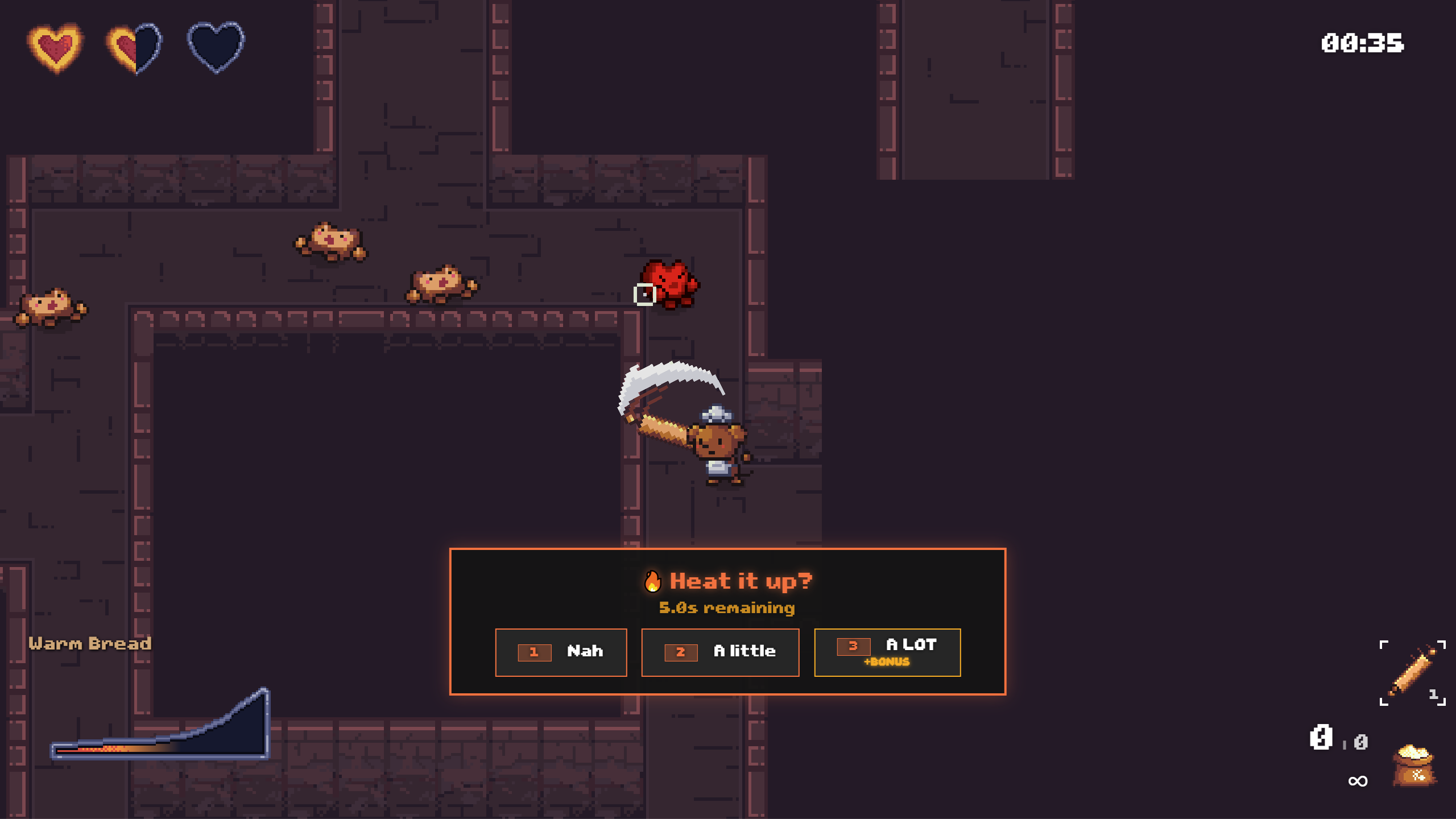 Bungeon in the Oven gameplay screenshot