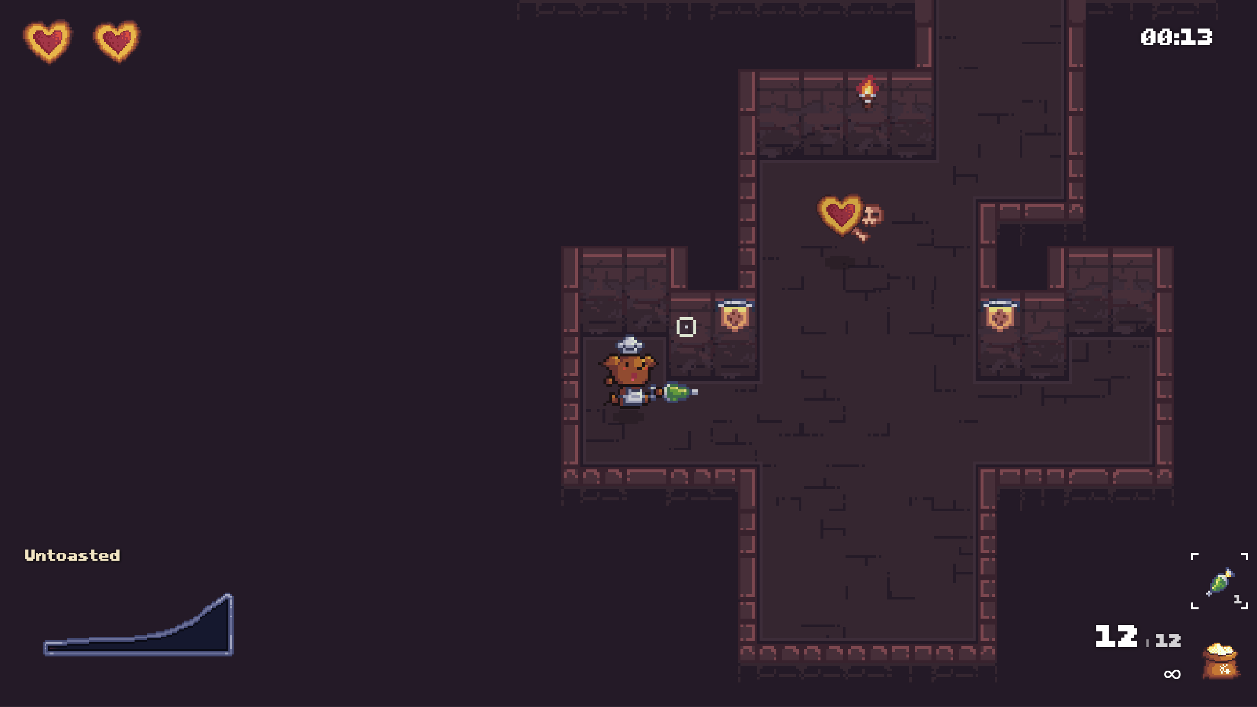 Bungeon in the Oven gameplay screenshot