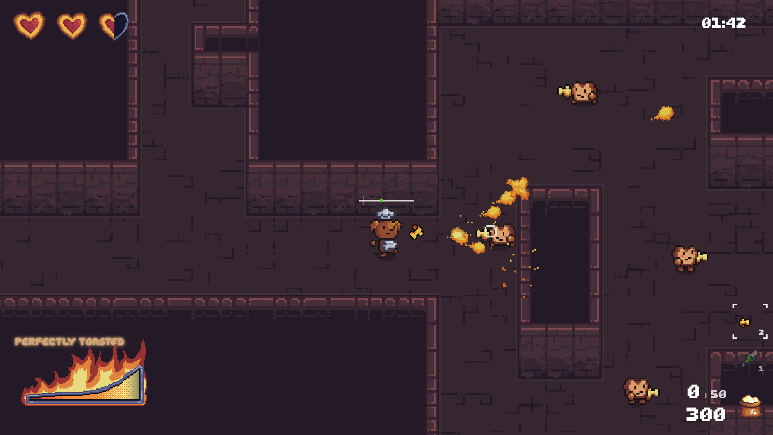 Bungeon in the Oven gameplay screenshot